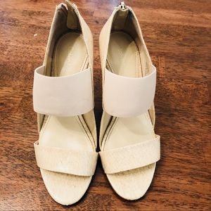 Calvin Klein Open Toe Heels